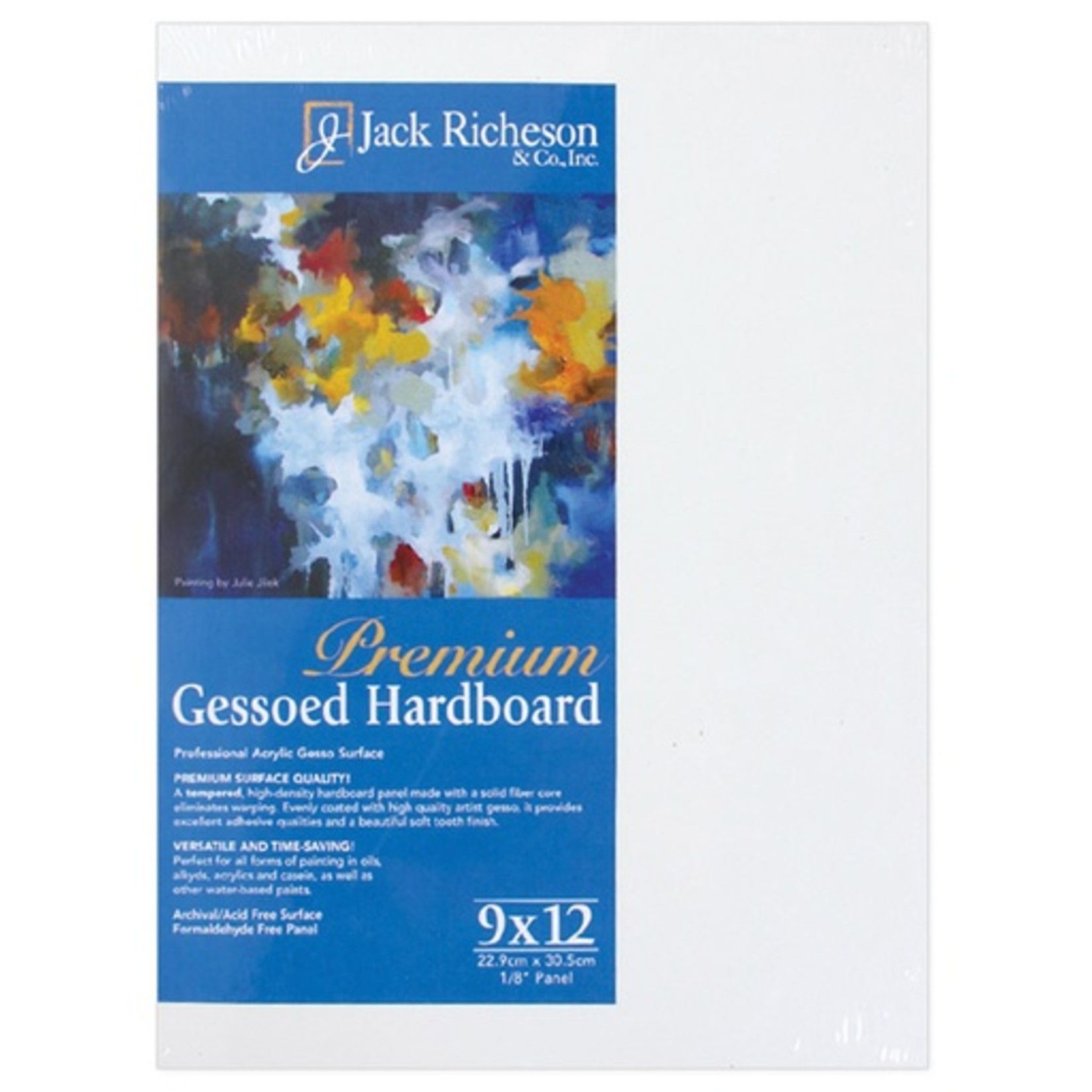 JACK RICHESON RICHESON GESSOED HARDBOARD 12X16