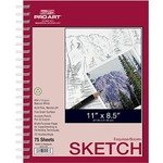 PRO ART PRO ART SKETCH PAD 8.5X11 60LB 75 SHEETS    PRO-0241-03