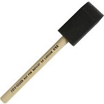 JEN MANUFACTURING POLY FOAM BRUSH 1''