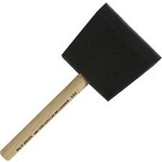 JEN MANUFACTURING POLY FOAM BRUSH 3''