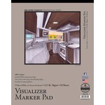 BEE PAPER BEE PAPER VISUALIZER MARKER PAD 11X14 13LB  50SHT
