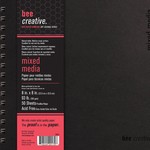 BEE PAPER BEE PAPER BEE CREATIVE MIXED MEDIA PAPER 8X8  50/SHT    BEE-20023