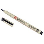 SAKURA PIGMA GRAPHIC CALLIGRAPHY PEN 1.0 BLACK