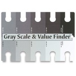 COLOR WHEEL COMPANY GRAY SCALE / VALUE FINDER