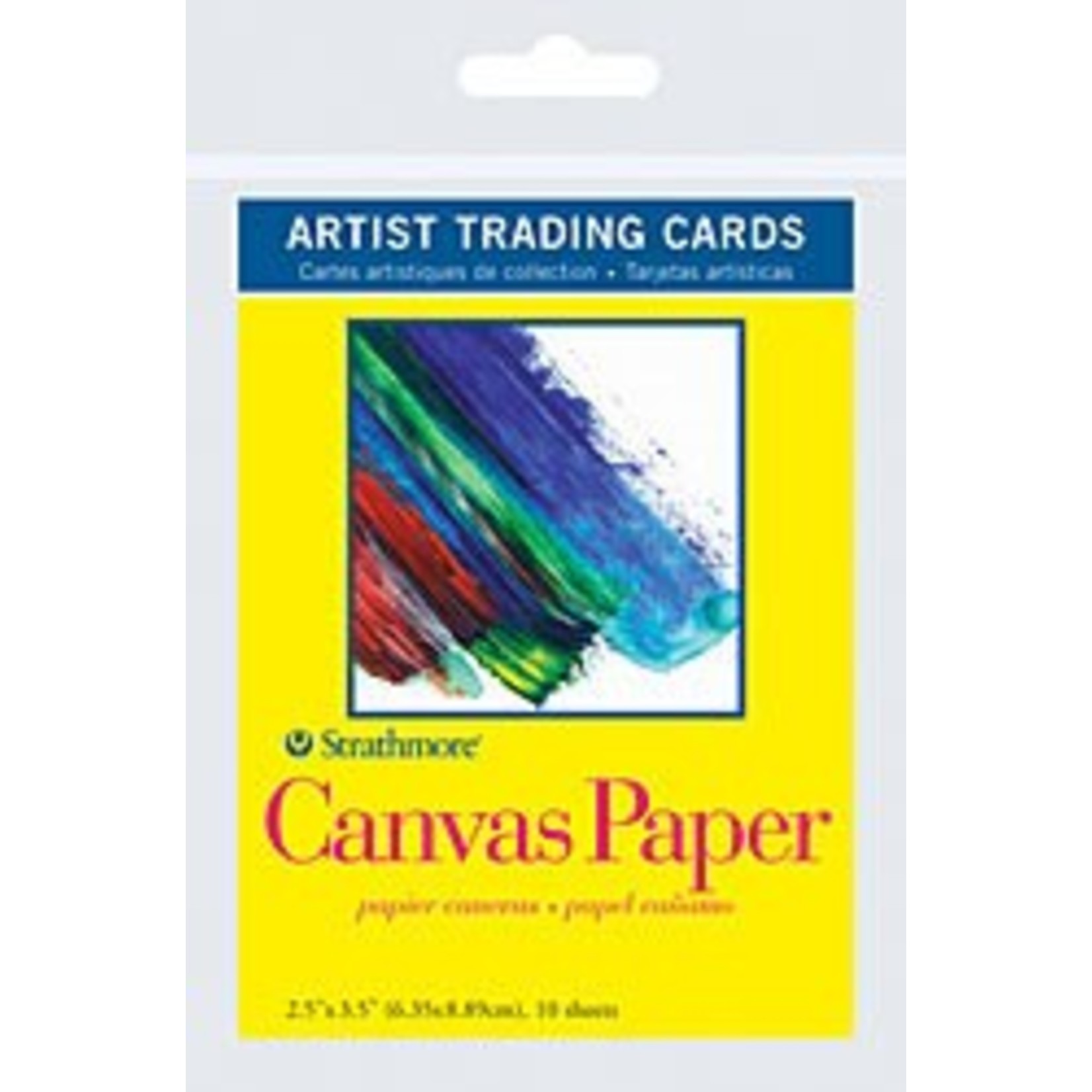 STRATHMORE STRATHMORE ARTIST TRADING CARDS CANVAS PAPER 10/PK