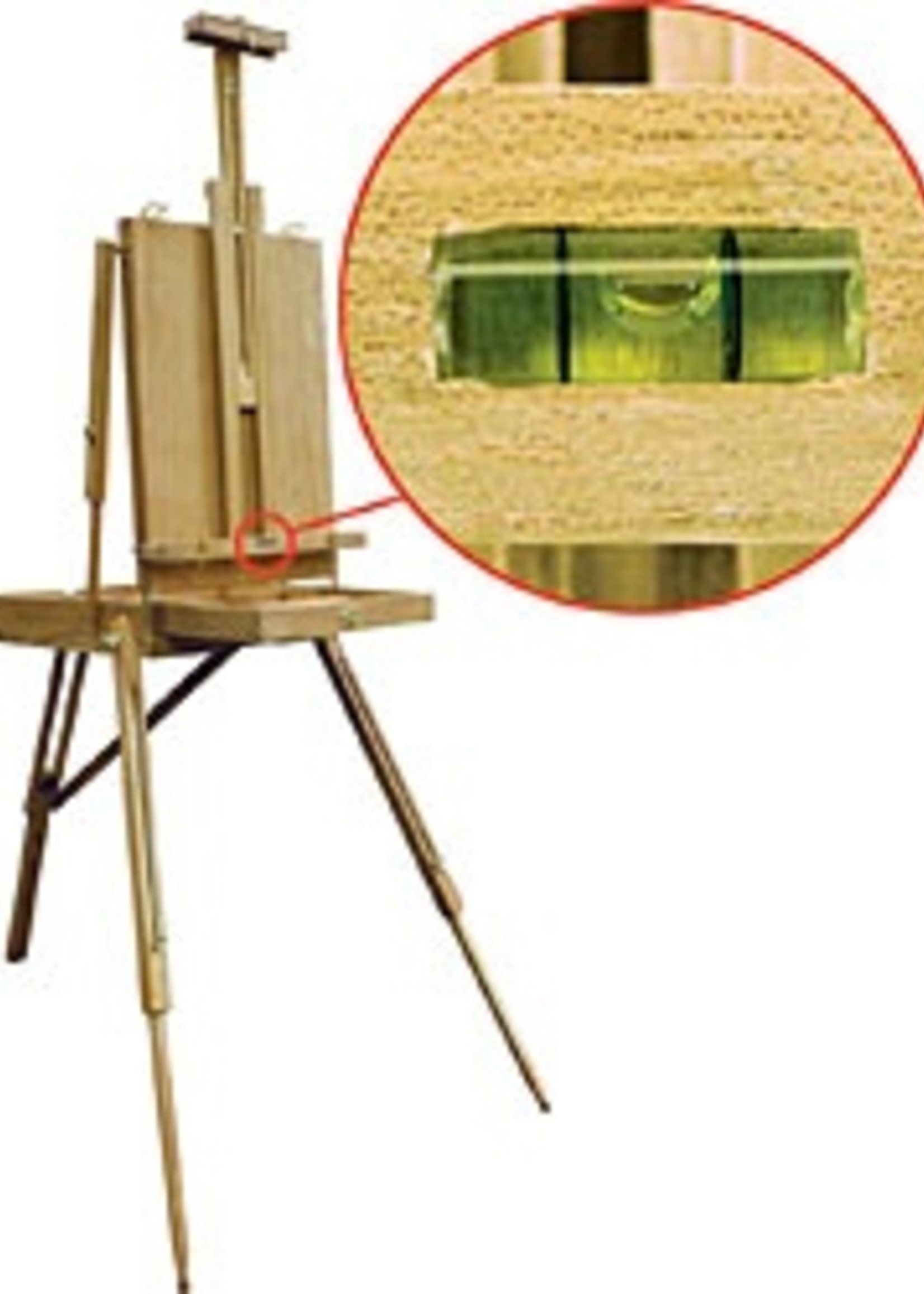 PRO ART PRO ART FRENCH STYLE EASEL WITH LEVEL    E257L