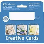 STRATHMORE STRATHMORE CREATIVE CARD 3X5 PALM BEACH WHITE 10/PK   105-4