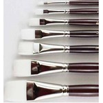 HEINZ JORDAN HEINZ JORDAN BRUSH SERIES 950 WHITE TAKLON BRIGHT WASH 1/4''