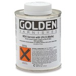 GOLDEN GOLDEN MSA VARNISH W/ UVLS GLOSS 4OZ