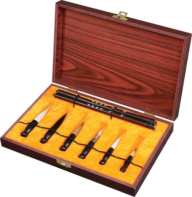 ART ADVANTAGE SUMI BRUSH SET/6 INTERCHANGEABLE HEADS ARTS8731