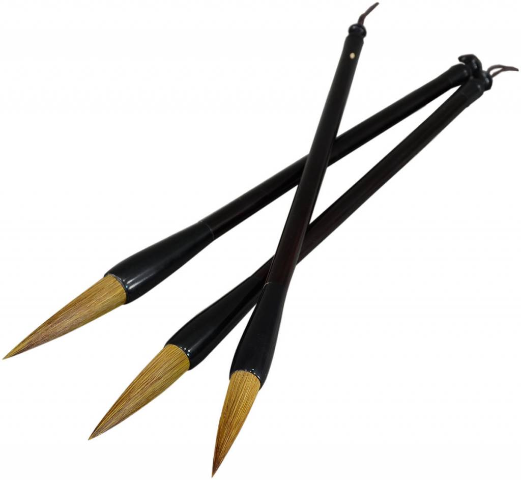 ART ADVANTAGE SUMI BRUSH SET/3 WOLF/WEASEL HAIR ARTS8729 Colours