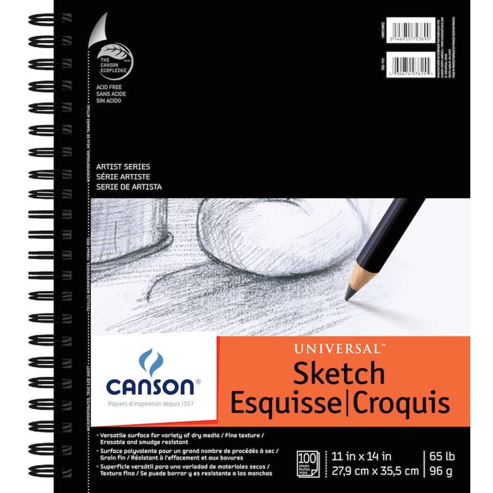 CANSON CANSON ARTIST SERIES UNIVERSAL SKETCH