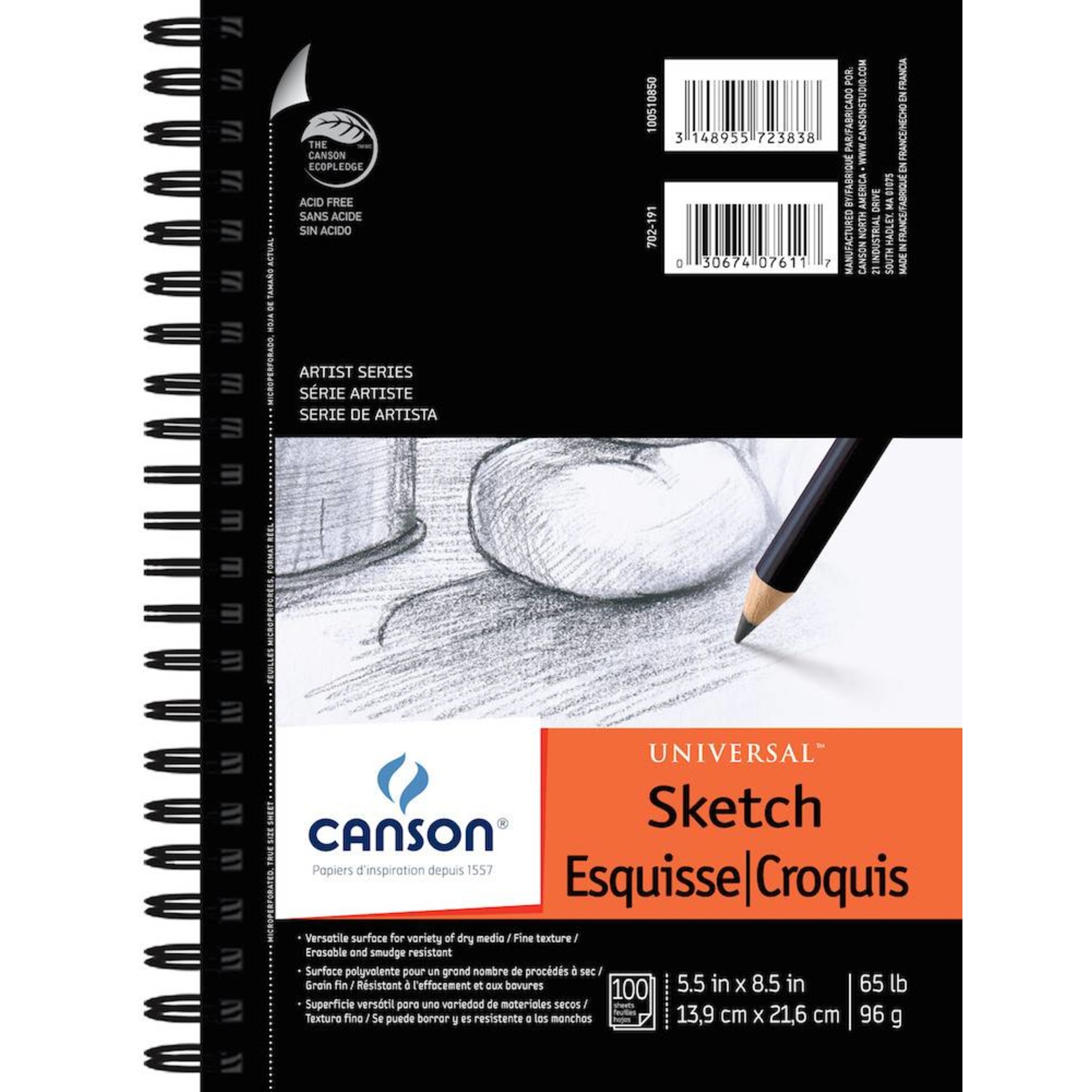 CANSON CANSON ARTIST SERIES UNIVERSAL SKETCH