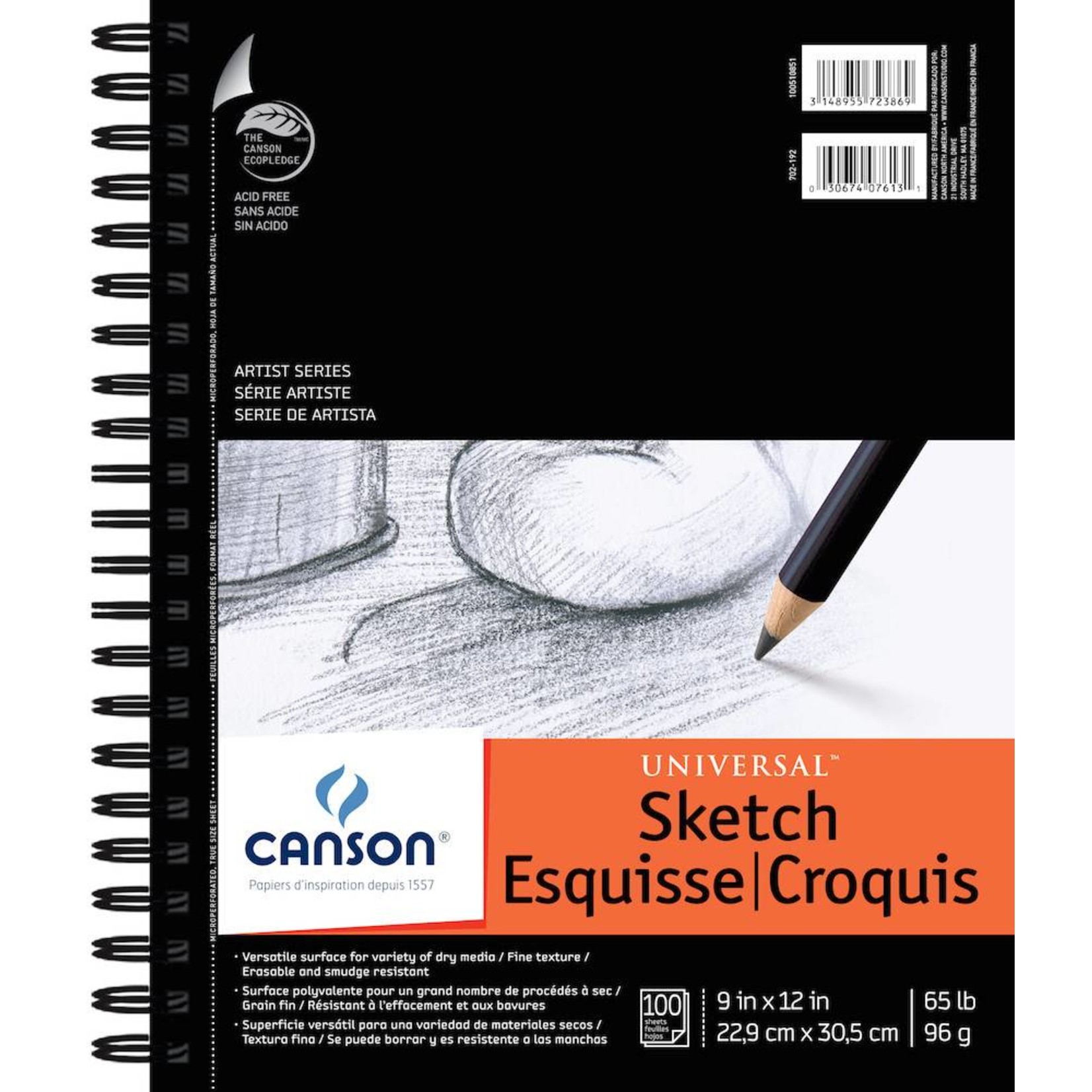 CANSON CANSON ARTIST SERIES UNIVERSAL SKETCH