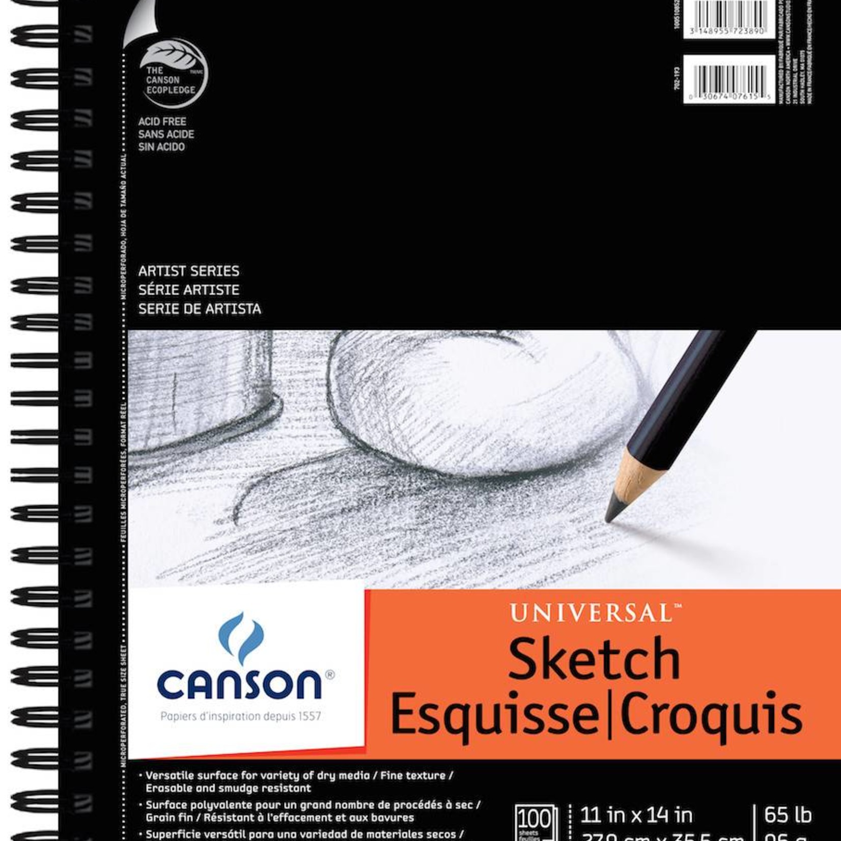 CANSON CANSON ARTIST SERIES UNIVERSAL SKETCH
