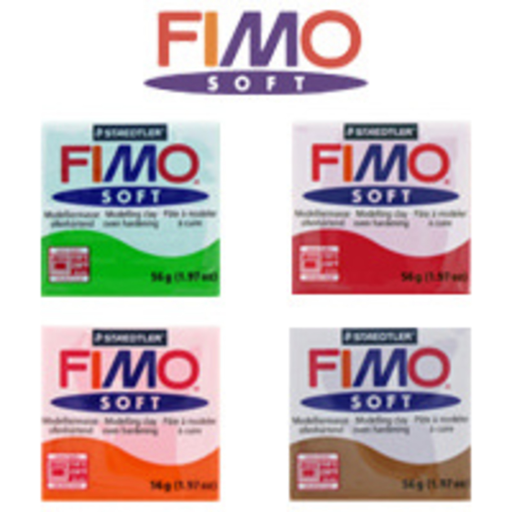 FIMO SOFT WHITE 3.75 LBS
