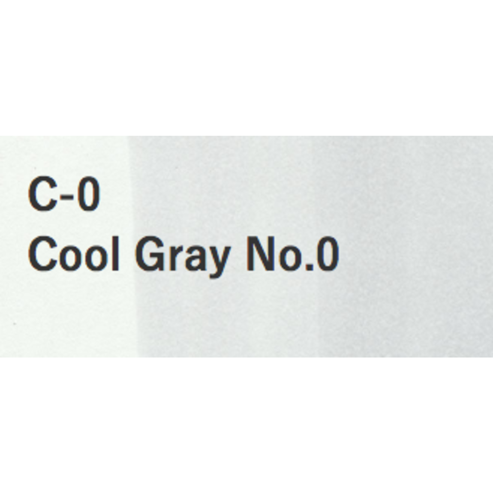 Copic COPIC SKETCH C0 COOL GREY 0