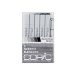 Copic COPIC SKETCH SET/6 SKETCHING GRAYS