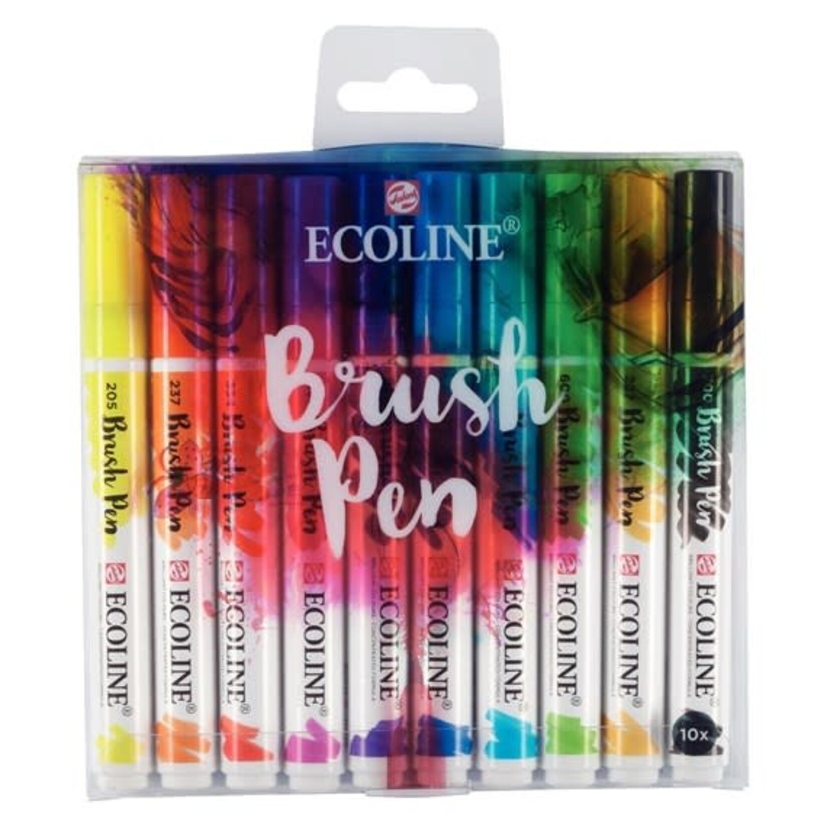 ECOLINE BRUSH PEN SET/10