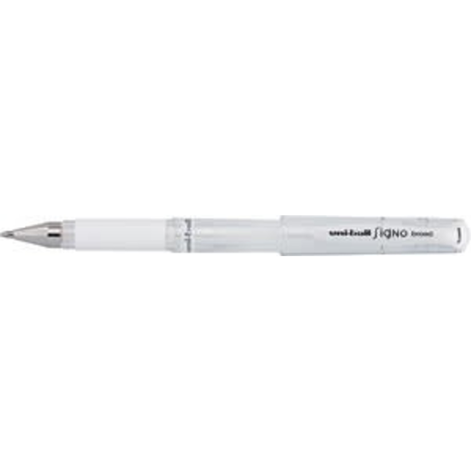 SANFORD UNIBALL SIGNO GEL IMPACT PEN WHITE-disc