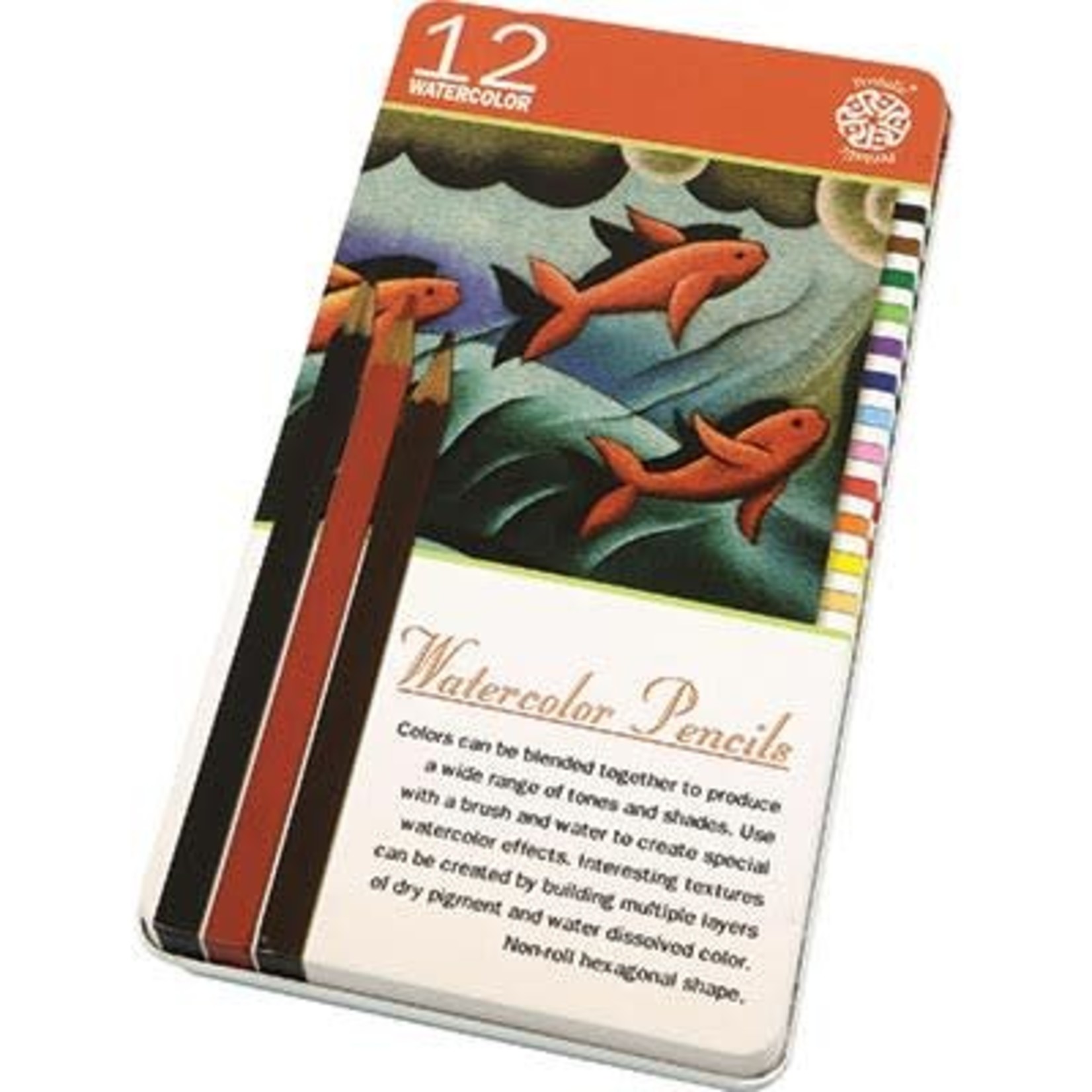 PENTALIC PENTALIC WATERCOLOUR PENCIL SET/12