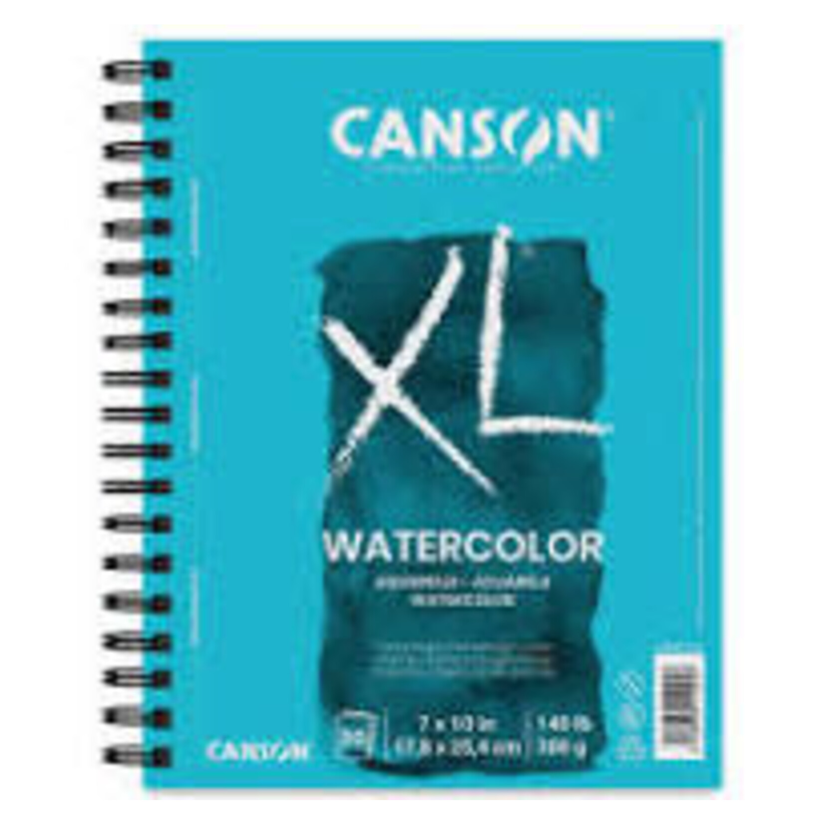 CANSON Canson Watercolour Pad 30 sh 7x10 Coil