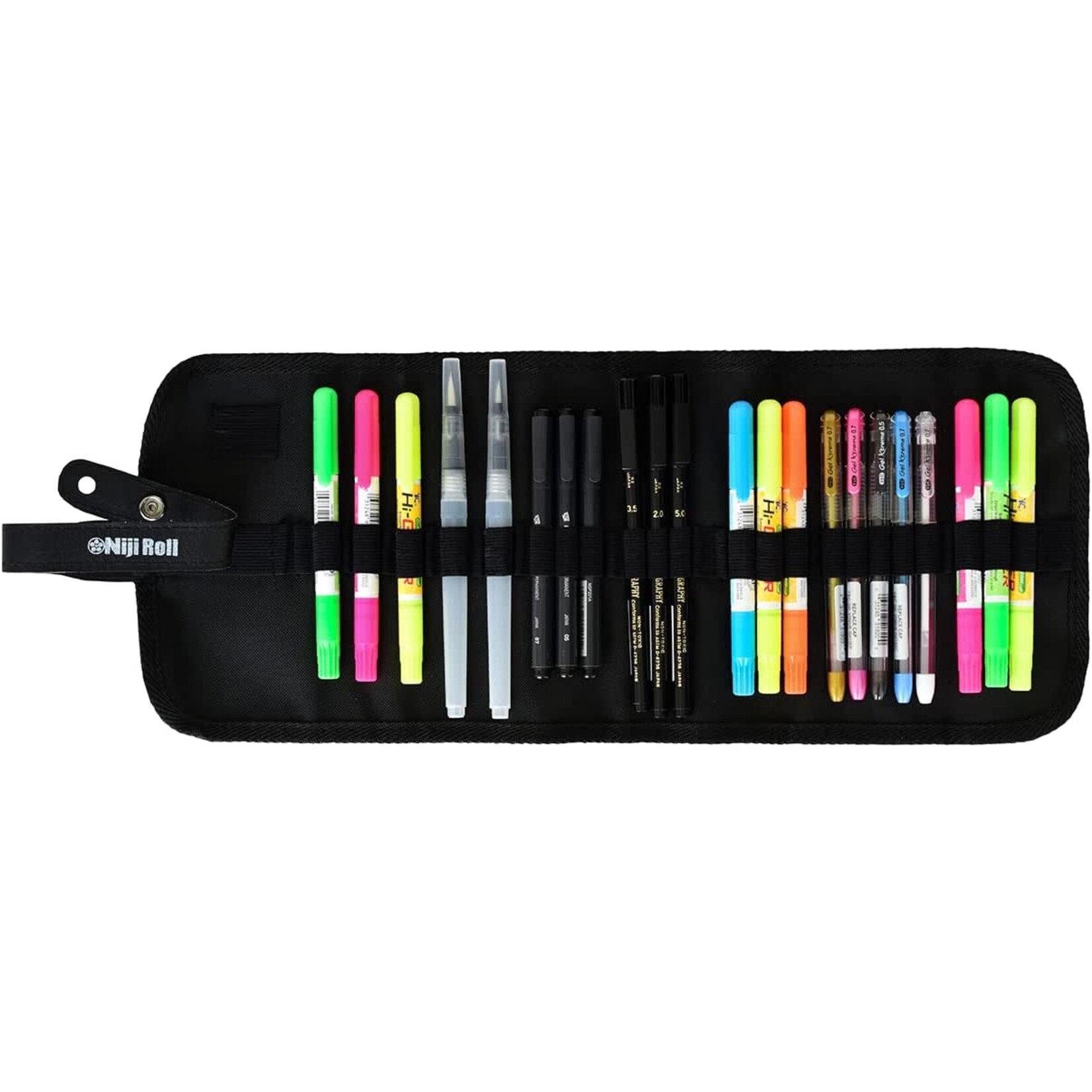 YASUTOMO NIJI ROLL MULTIPURPOSE POUCH   WCP24
