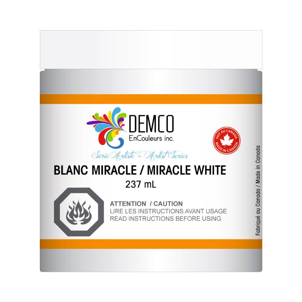 MIRACLE WHITE PAINT (sub MAGIC WHITE) Colours Artist Supplies