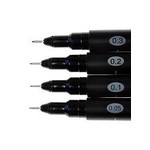 PACIFIC ARC PACIFIC ARC BLACKLINER FINELINE PEN 0.1