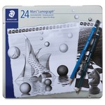 STAEDTLER STAEDTLER MARS LUMOGRAPH PENCIL SET/24  100G24S