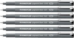 Staedtler pigment liner 0.05mm Black 308a60059 (031901914097)