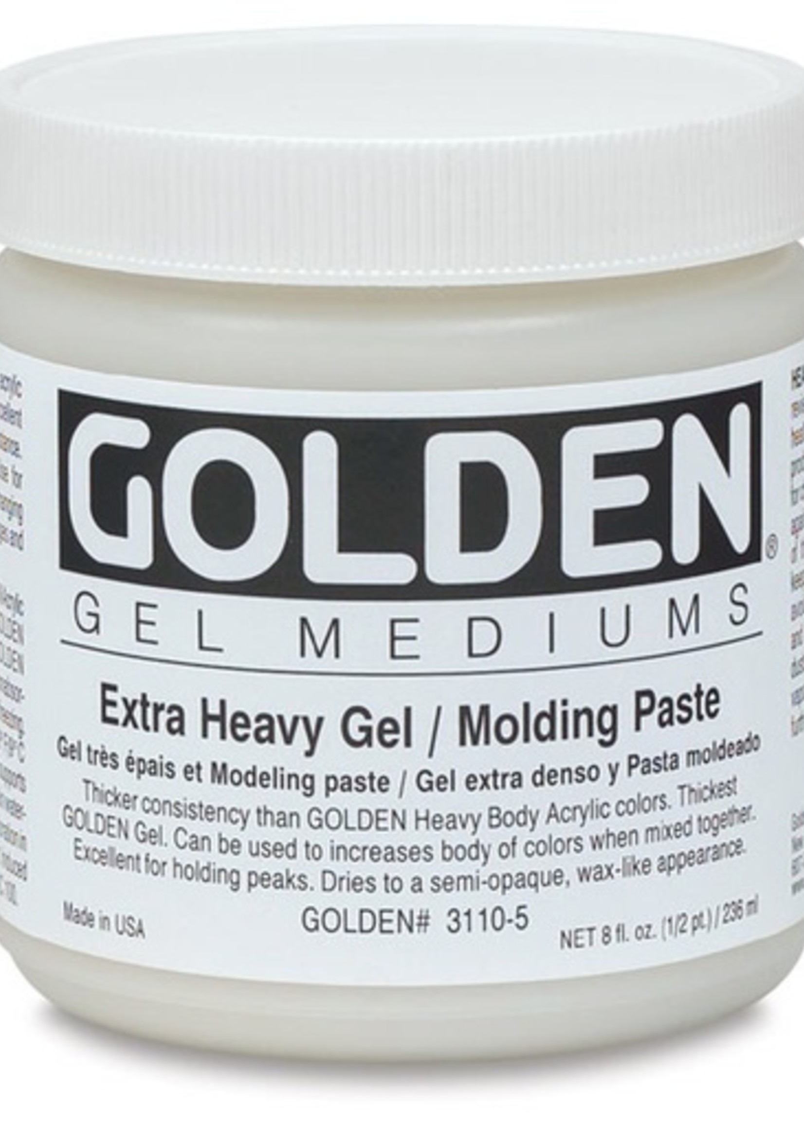 GOLDEN GOLDEN EXTRA HEAVY GEL/MOLDING PASTE