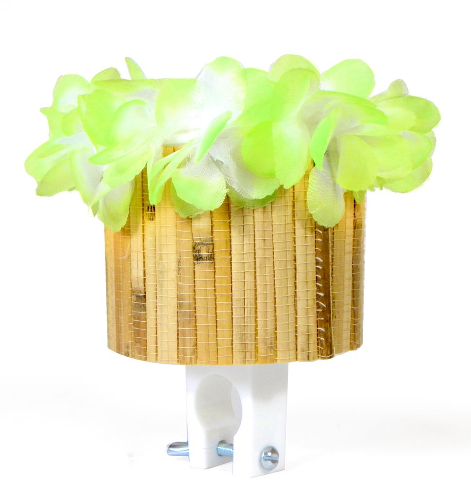 CRUISER CANDY CUP BAMBOO GREEN FLOWER DRINK HOLDER