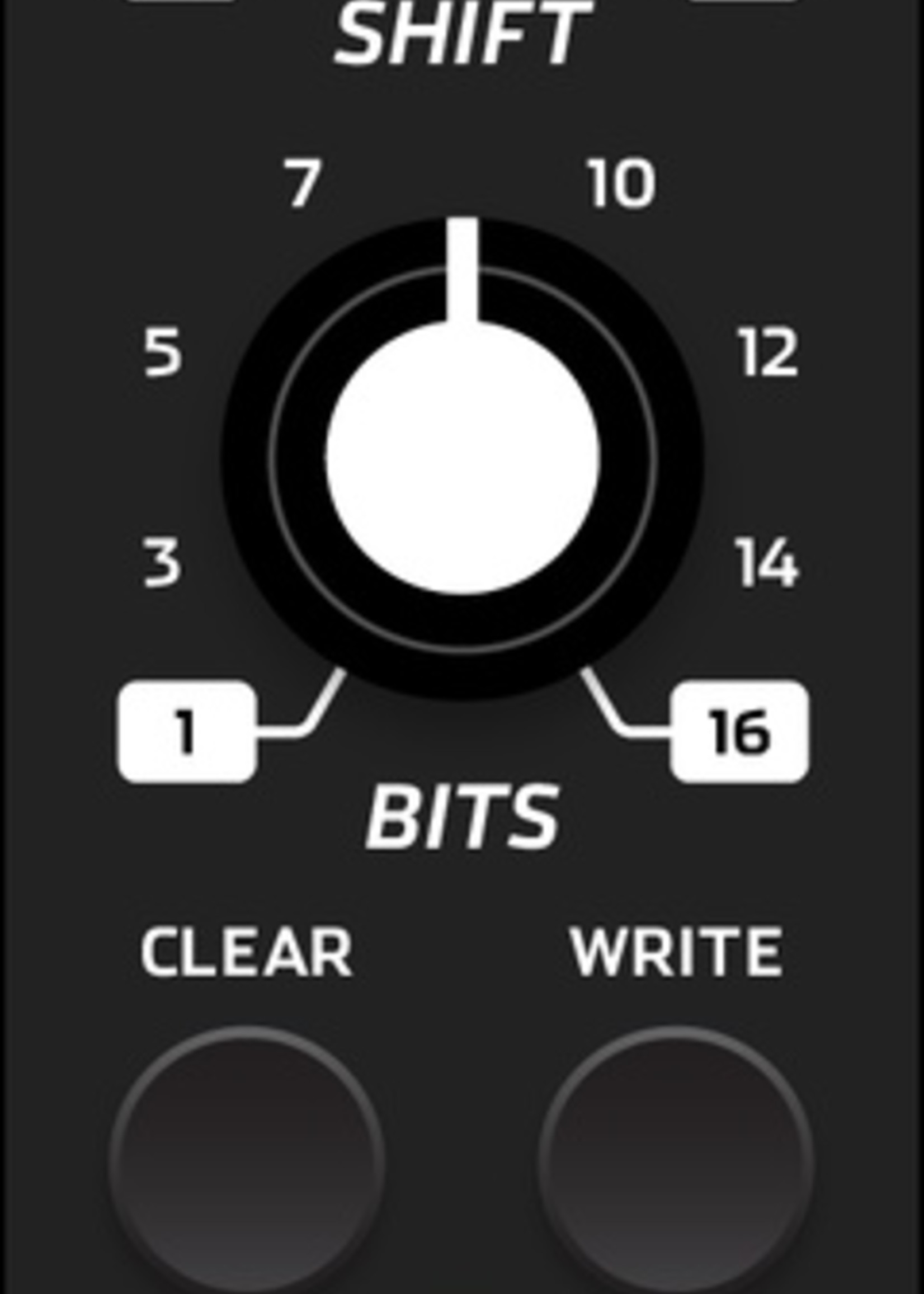 Grayscale Permutation 6hp (Black)