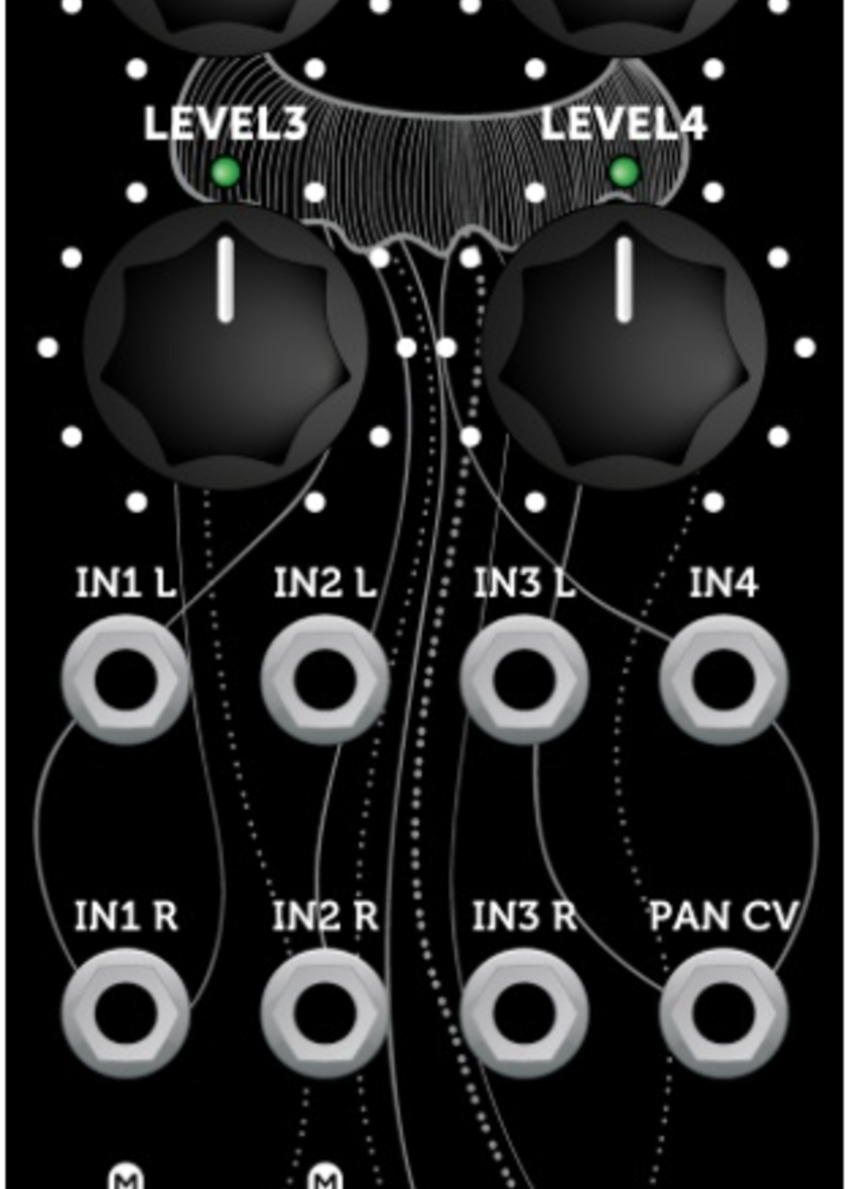 Erica Synths Erica Synths Black Stereo Mixer V3