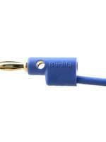 Buchla Banana Cable, 30”, Blue