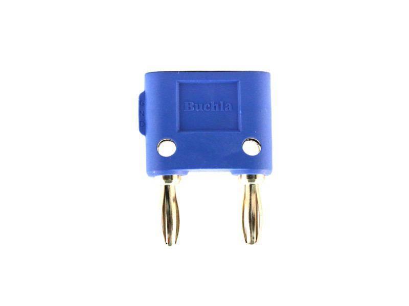 Buchla Banana Shorting Bar, Blue Control Voltage