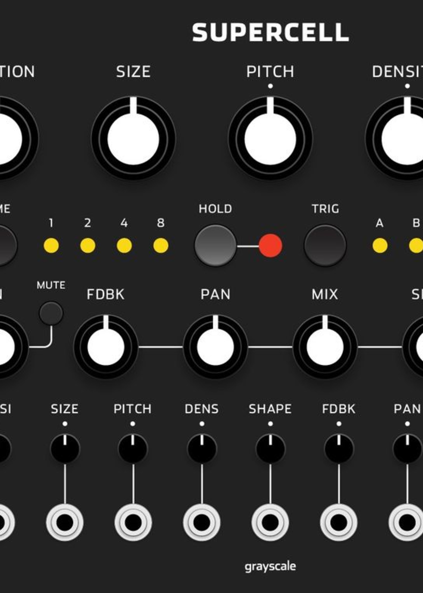 Grayscale Supercell (Black)