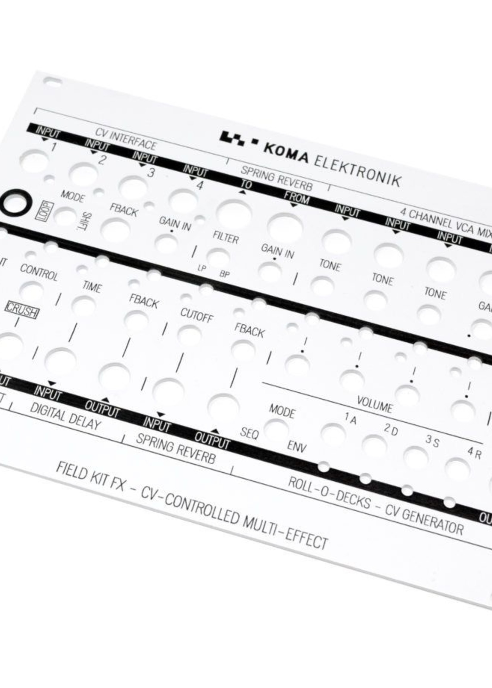 KOMA Field Kit FX Eurorack Panel
