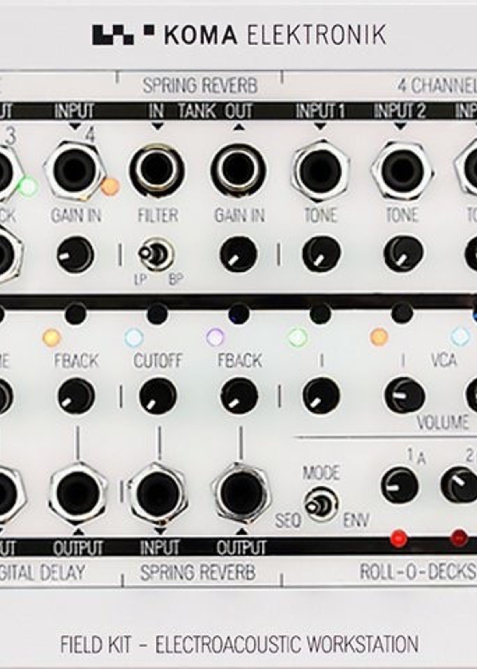 KOMA Field Kit FX Eurorack Panel