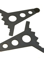 Intellijel Intellijel 7U Joiner Plates (pair), Stealth/Black