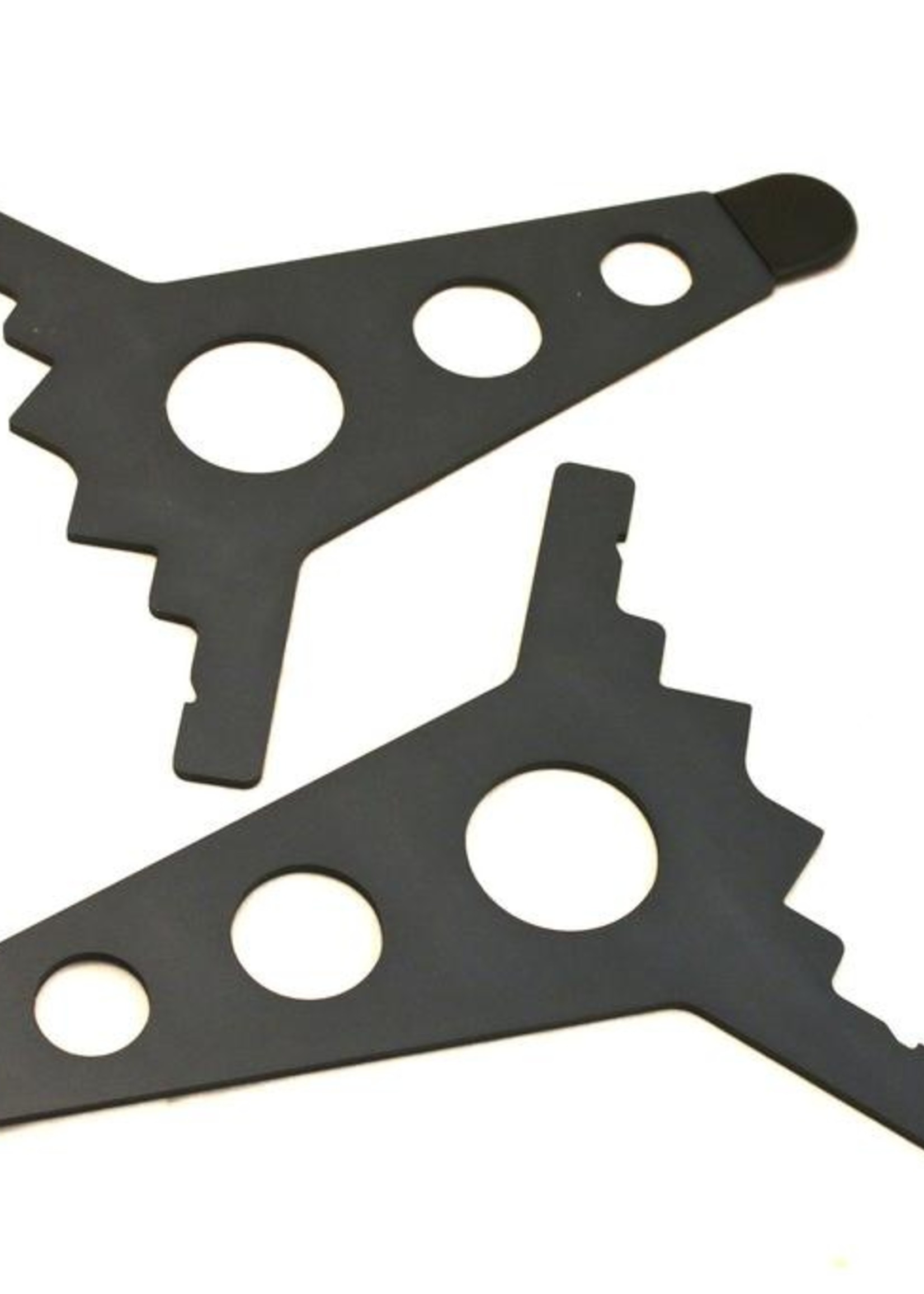 Intellijel Intellijel 7U Joiner Plates (pair), Stealth/Black
