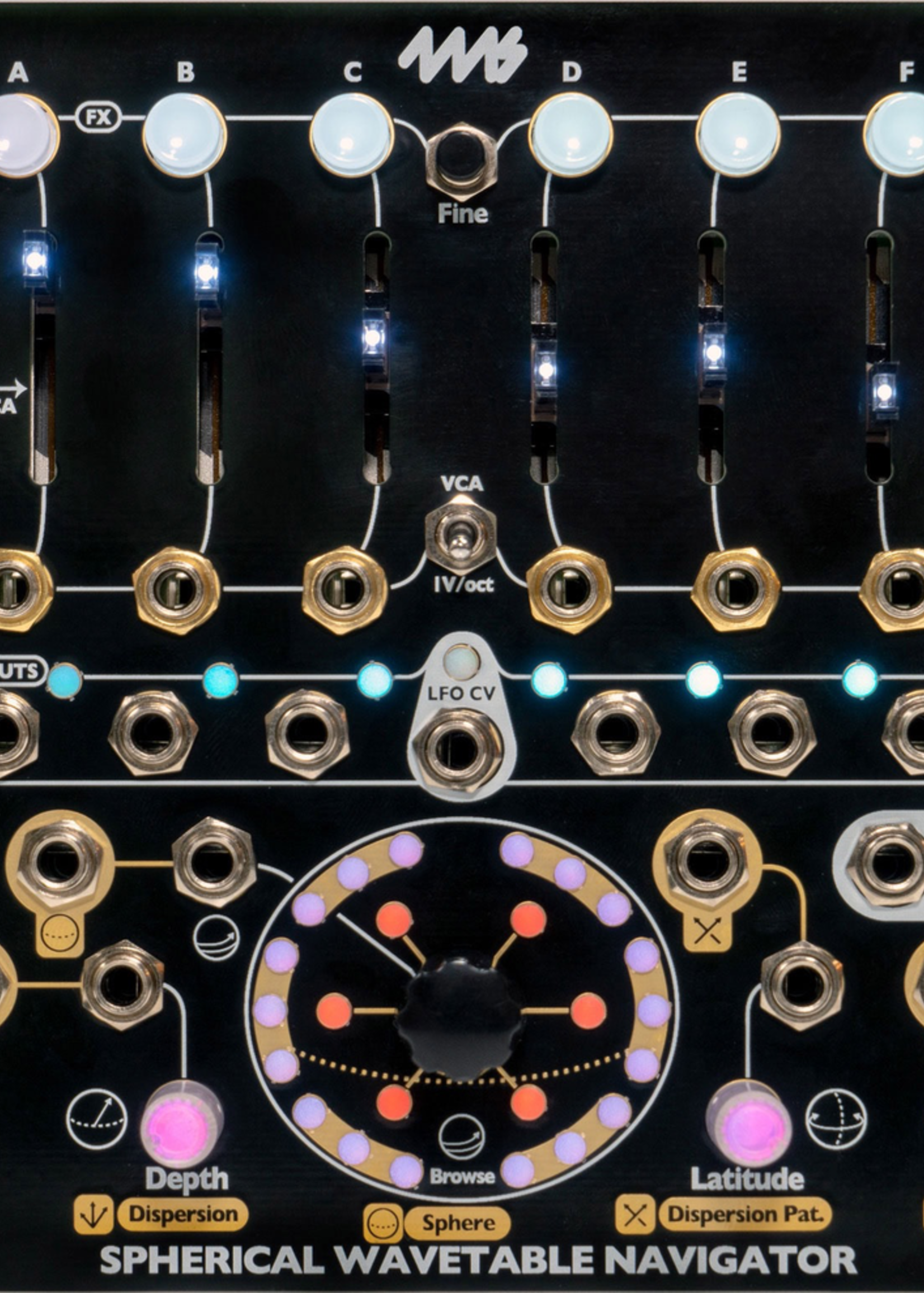 4ms SWN (Spherical Wavetable Navigator)