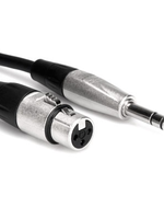 Hosa Pro Microphone Cable, XLR Female to 1/4" Balanced, 10ft