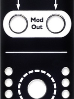 4ms Listen IN/OUT Faceplate - Black