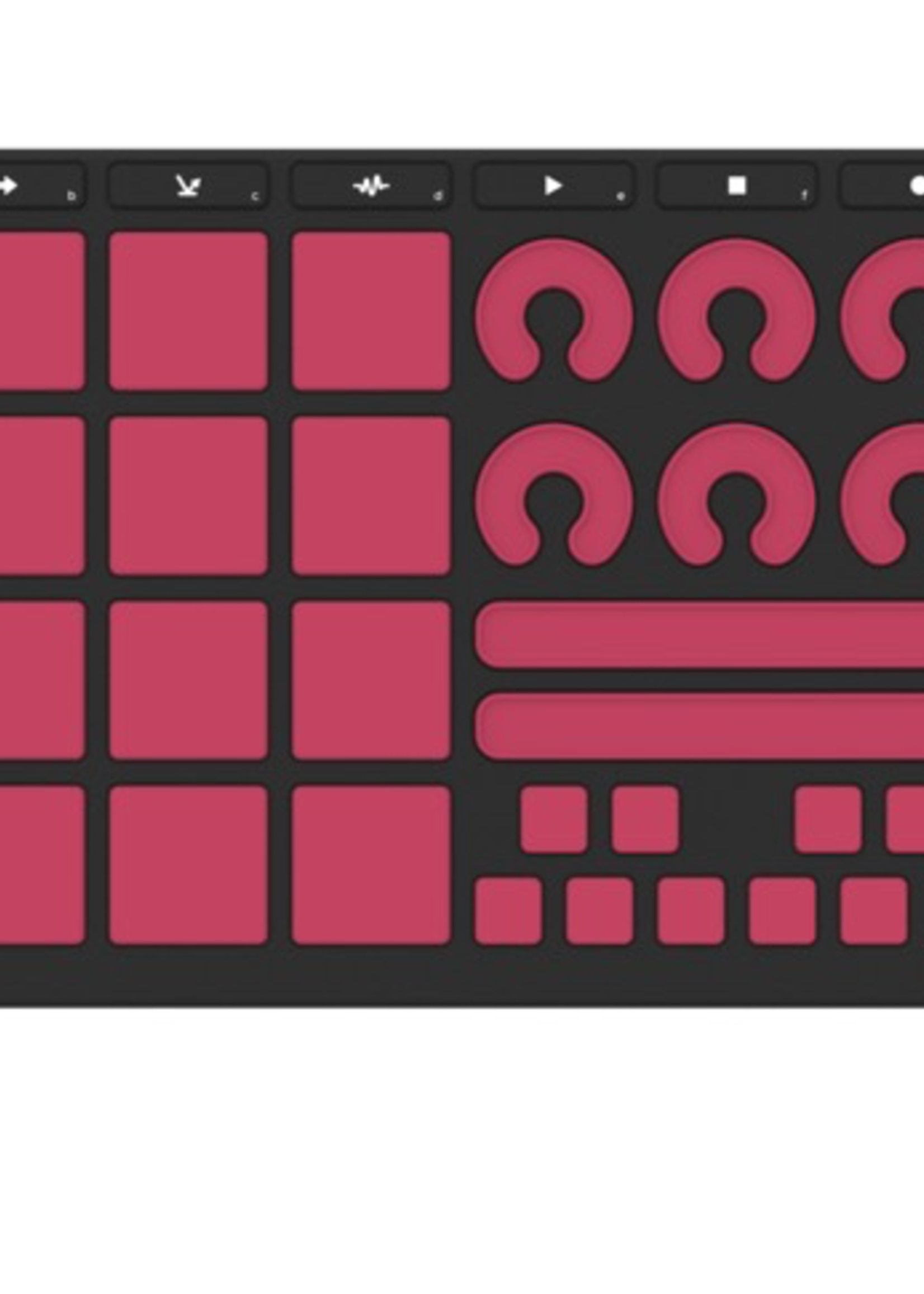 Sensel Music Production Overlay