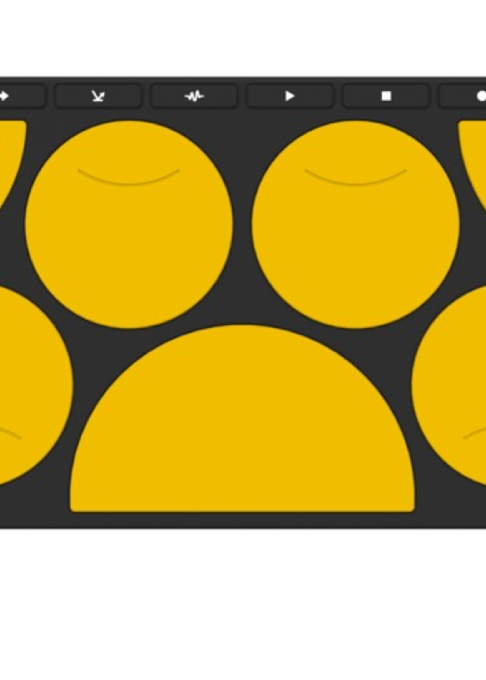 Sensel Drum Pad Overlay