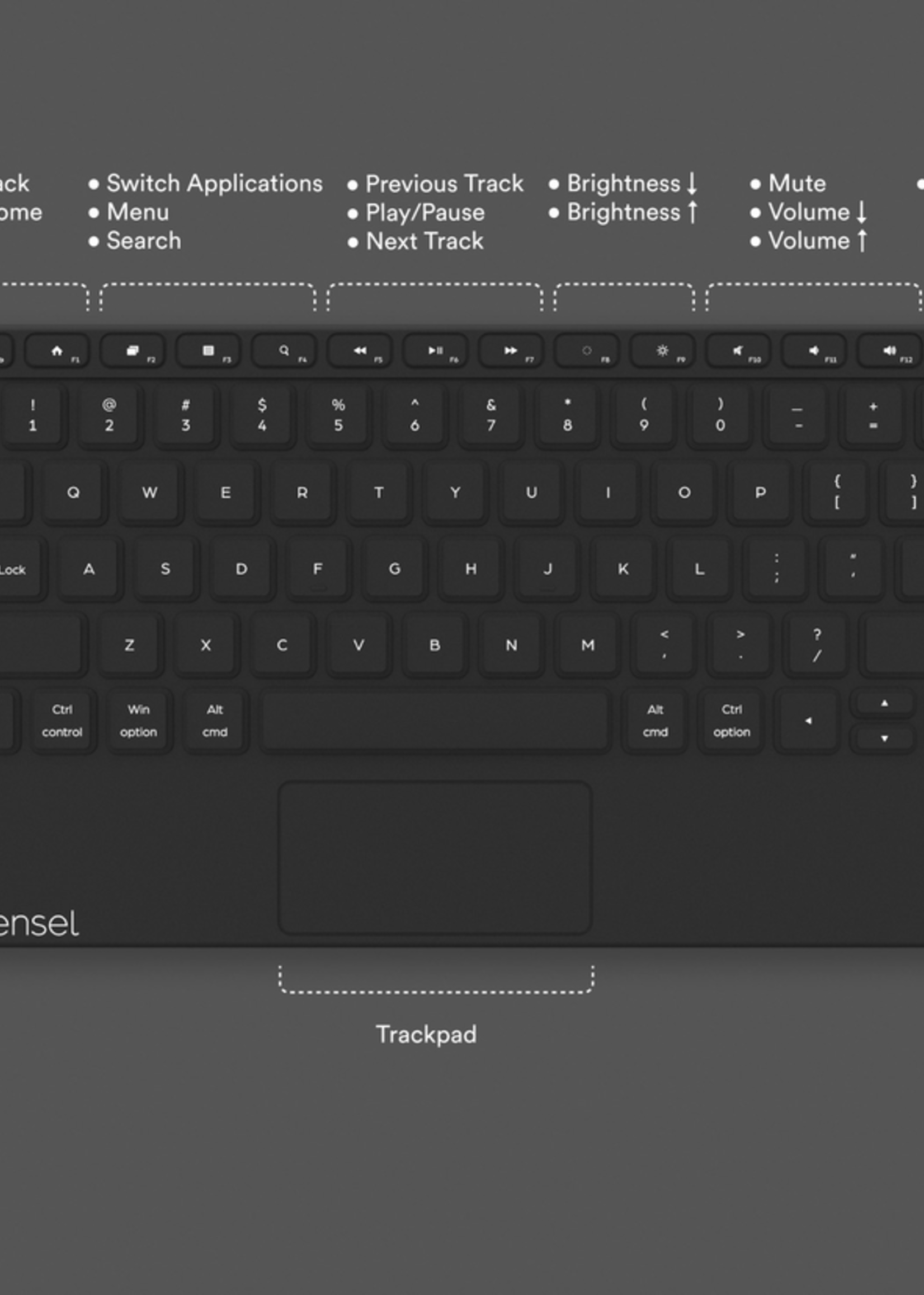 Sensel Tactile Keyboard QWERTY