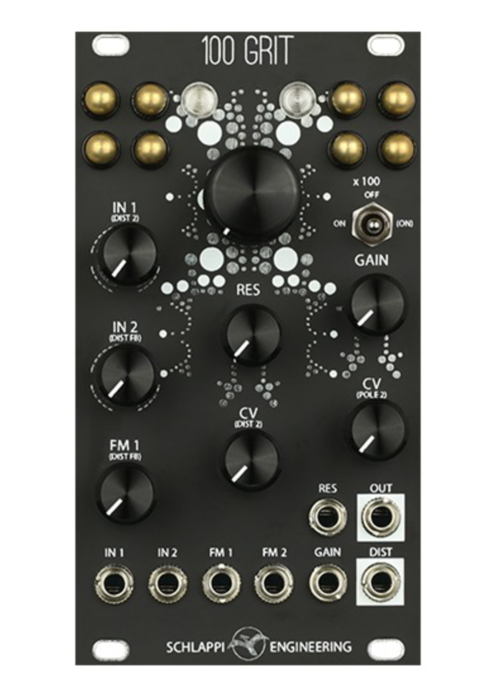 Schlappi Engineering 100 Grit, Black