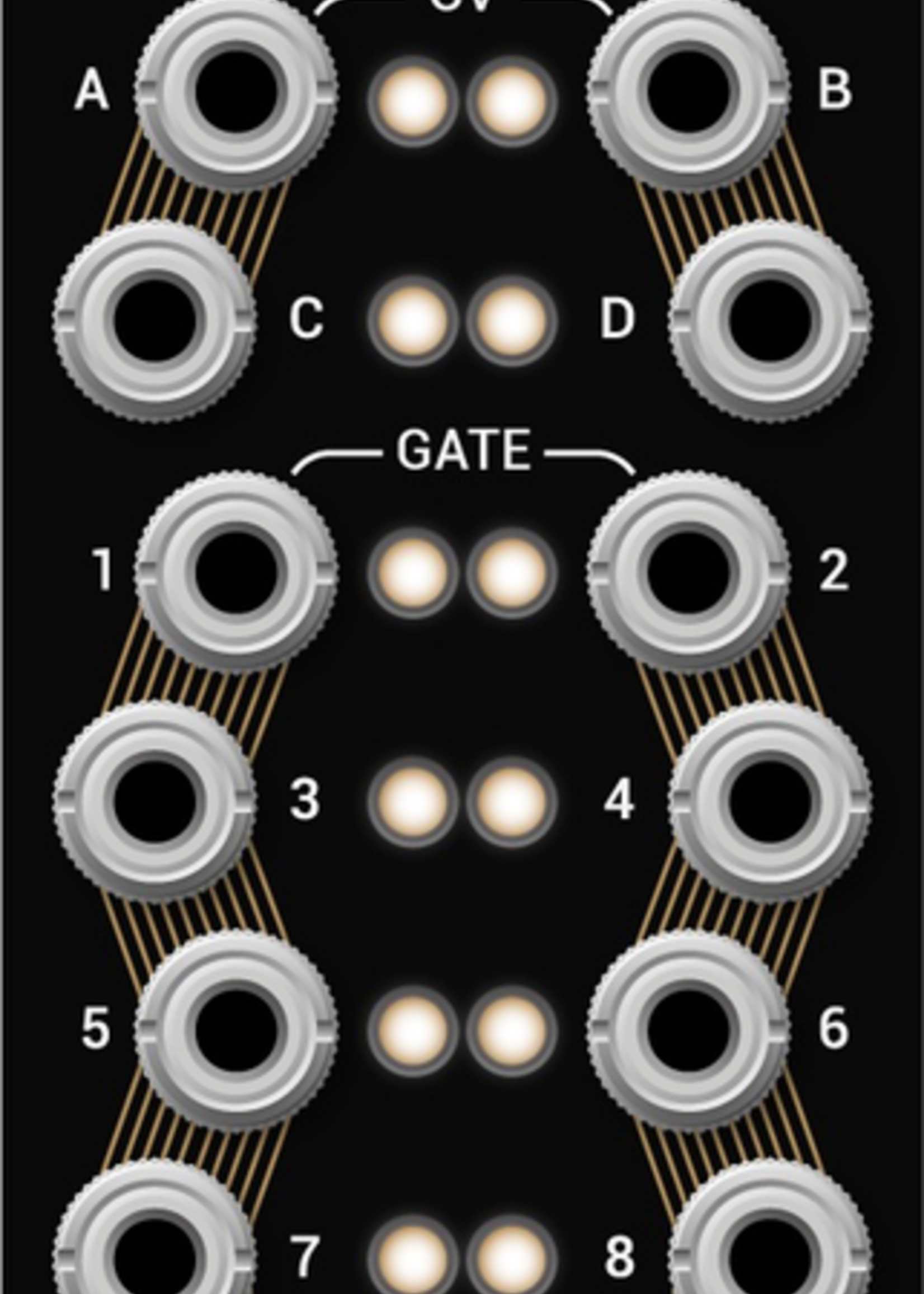 Hexinverter Électronique Mutant Brain, BLACK